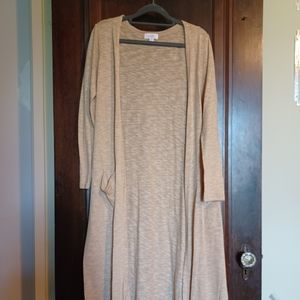 Lularoe Sarah Light brown/cream size M
